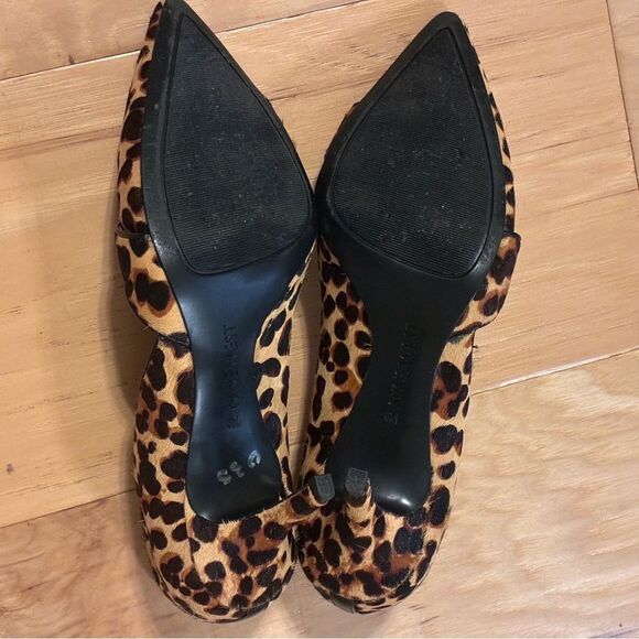 Nine West Leopard Print D'Orsay Pump Women's Size 6M - Picture 13 of 14